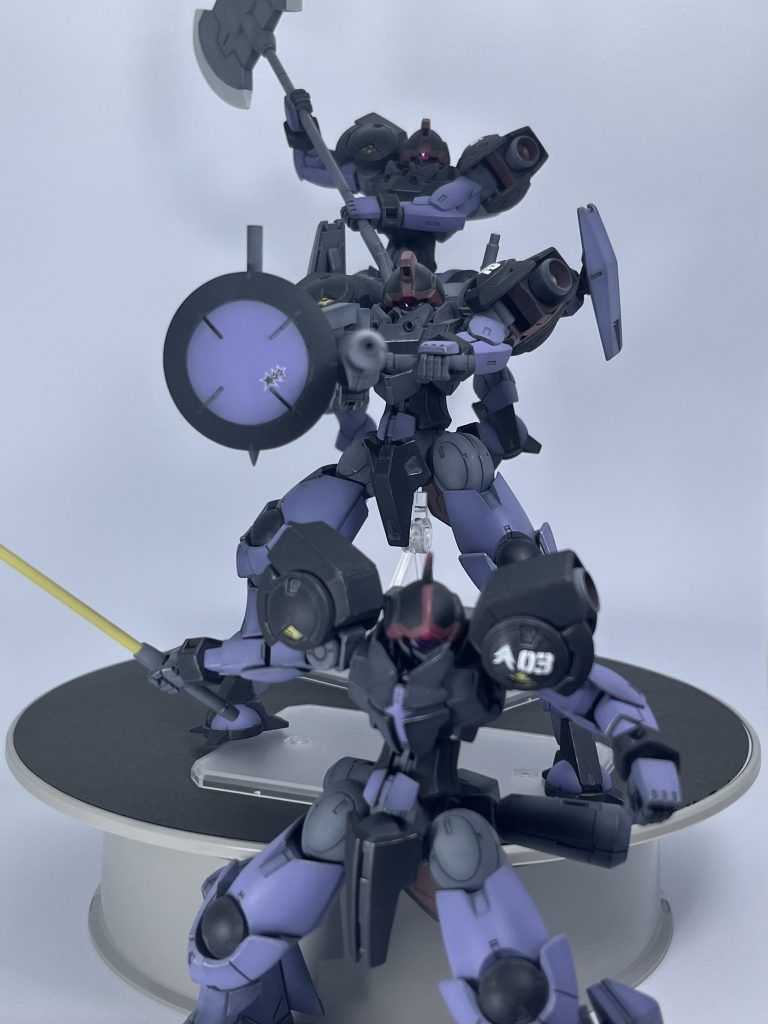 3機一体の複合アタック。名付けて「ジェットシュトルムアタック!!」