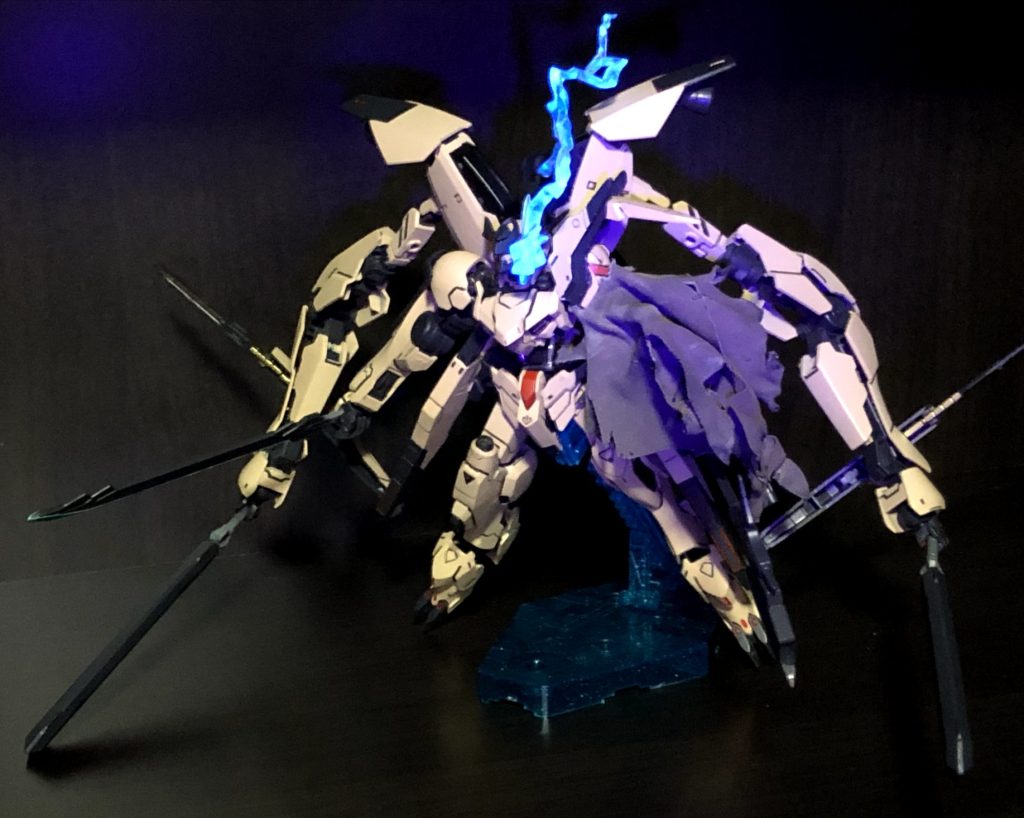 となればリミッター解除は欠かせないですね!阿頼耶識リミッター解除!(青ver)