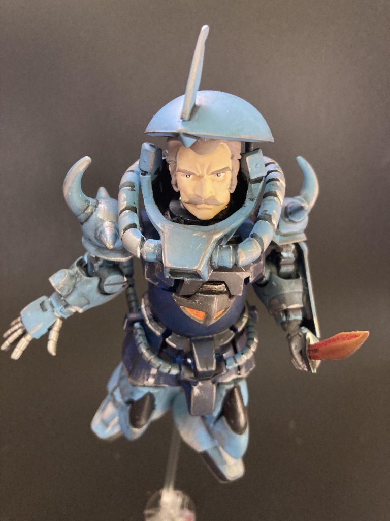 ペプシヘッドのラルさんフェイス✨鋭い眼光で、目ヂカラ強っ！