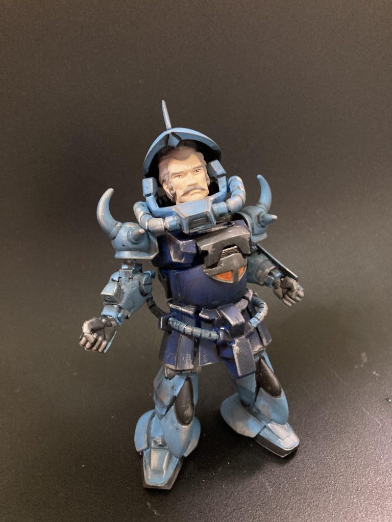 SDキットのぽってり二頭身をラルさん体型に寄せてみました^ ^久しぶりペプシキャップヘッドシリーズ第14弾、そしてSDコンに参加します^ ^ノ