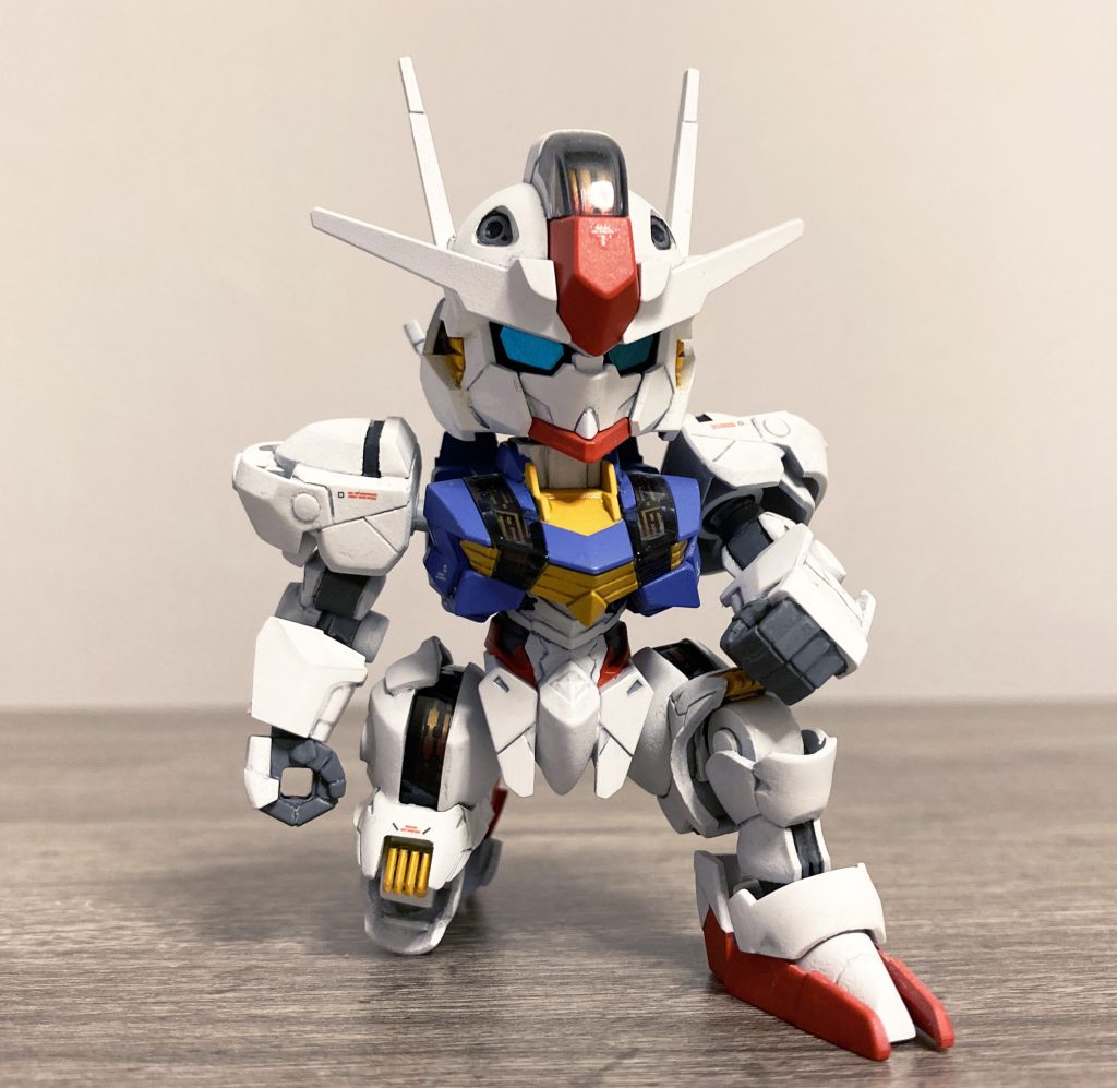 なんとかヒザ立ちできます。