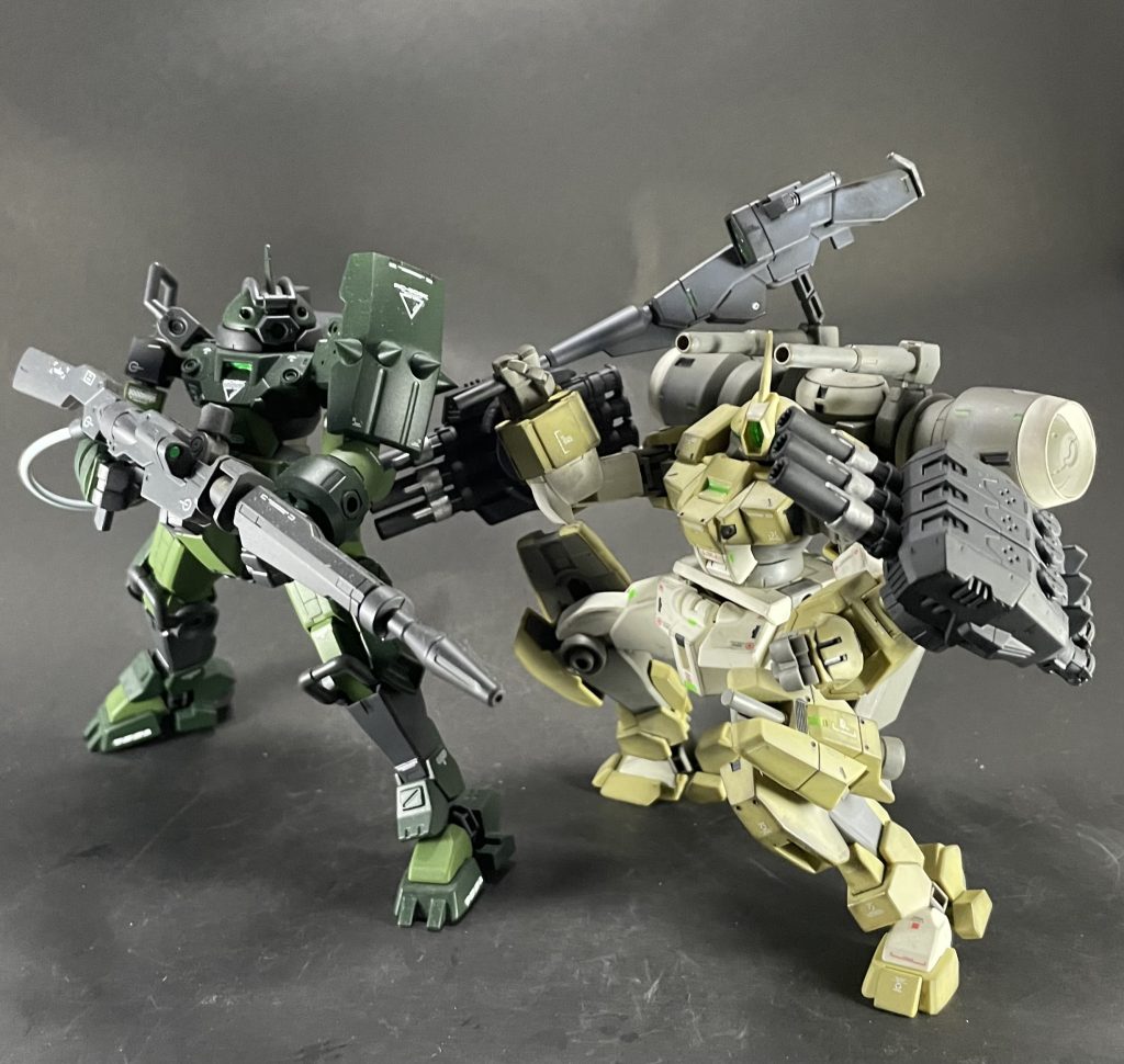 デミトレーナーと並べてみました😁