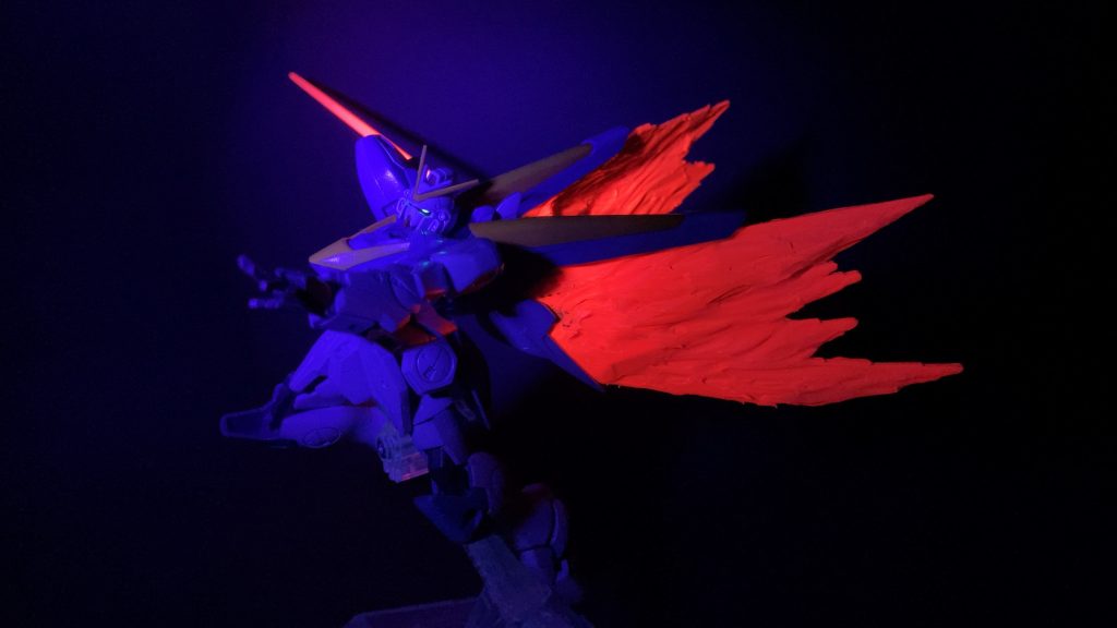 ブラックライト照射🔦