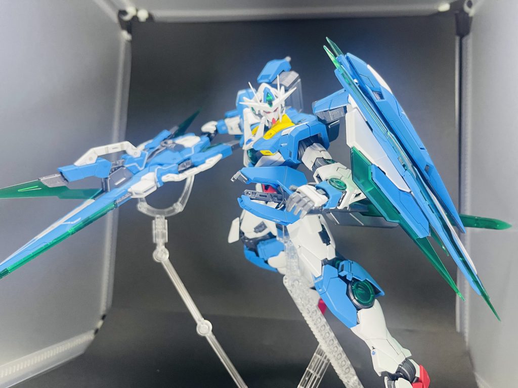 デカすぎて撮影ブースに入り切らない笑