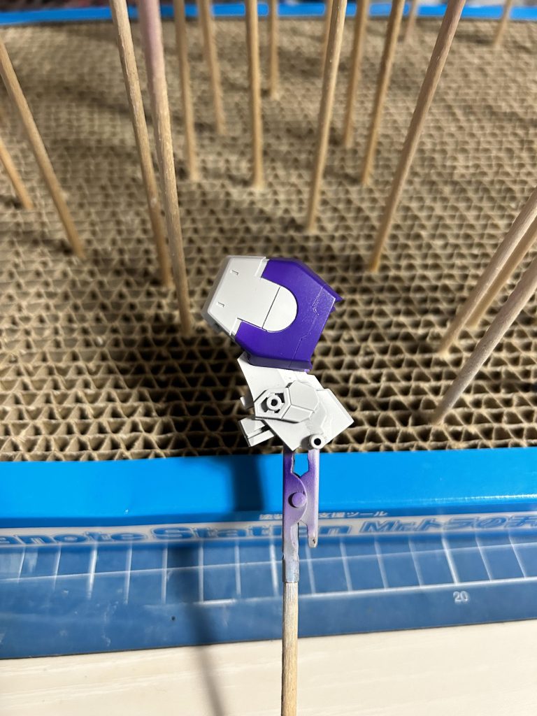 細かい塗り分けも頑張りました💪