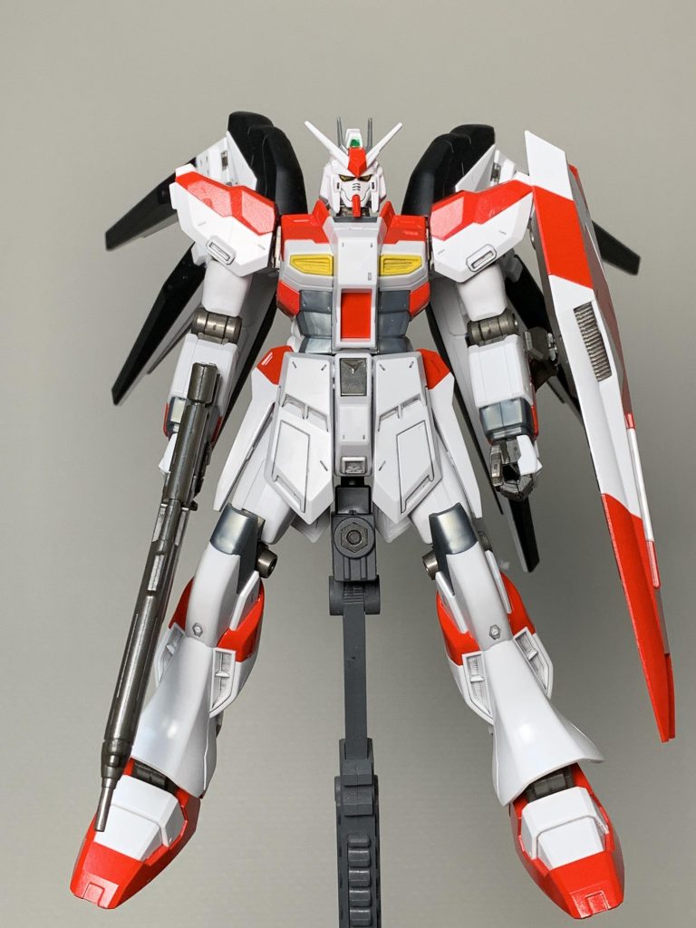 艶消しクリア前