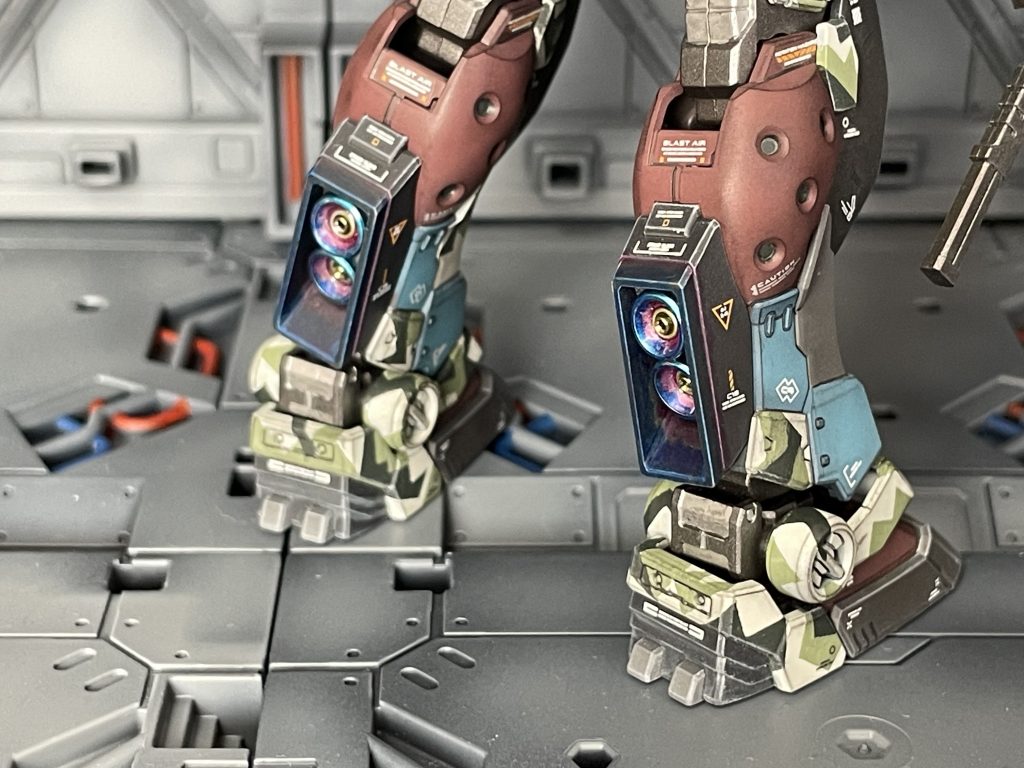 HG ジムスパルタン　スプリッター風迷彩–6枚目/制作者：takiyama08g