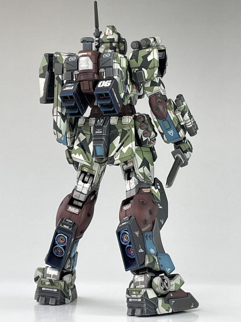 HG ジムスパルタン　スプリッター風迷彩–3枚目/制作者：takiyama08g