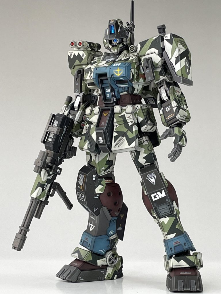 HG ジムスパルタン　スプリッター風迷彩–4枚目/制作者：takiyama08g