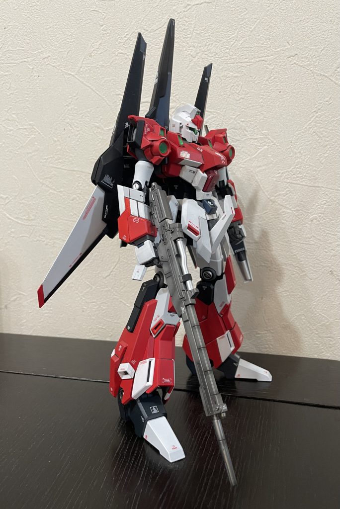 長いライフルがゼータっぽさをより感じさせますね♪♪😍