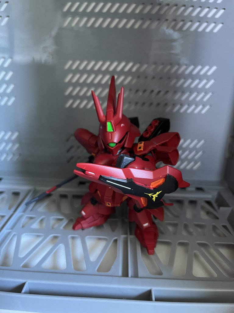 シールドの塗装は、一番難しかったのを、今でも少し感じています😓