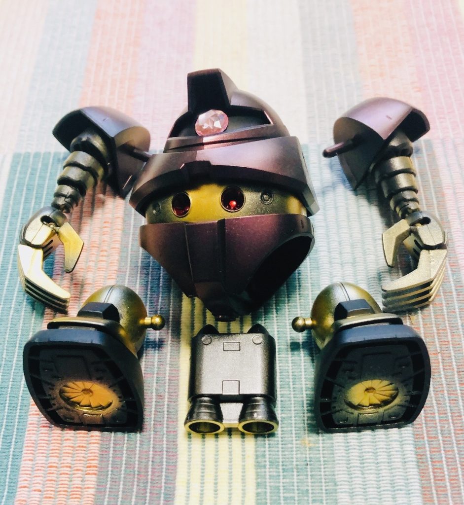 ジオン水泳部3体セット–3枚目/制作者：Ken