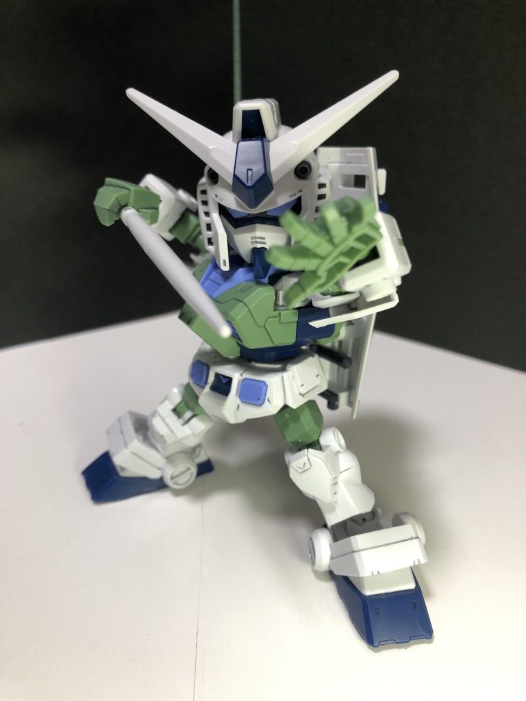 CSブースターの高い可動域のおかげで牙突もバッチリ決まりますね。ご覧いただきありがとうございました。