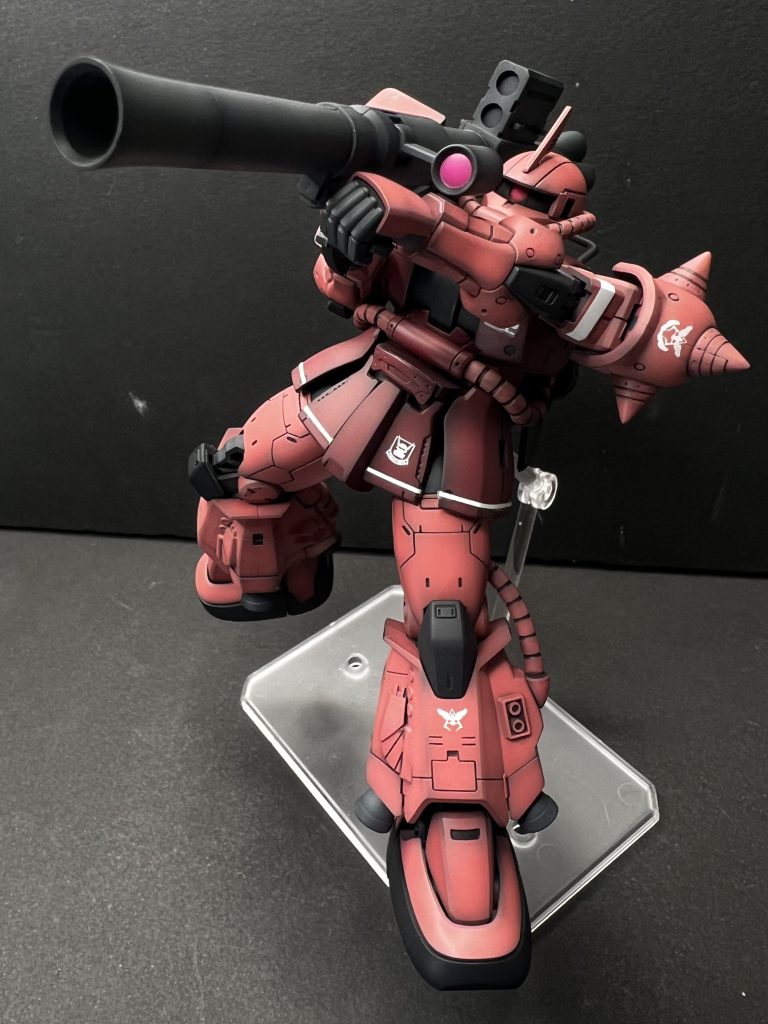 HG 高機動型ザクII シャア専用機–5枚目/制作者：かど