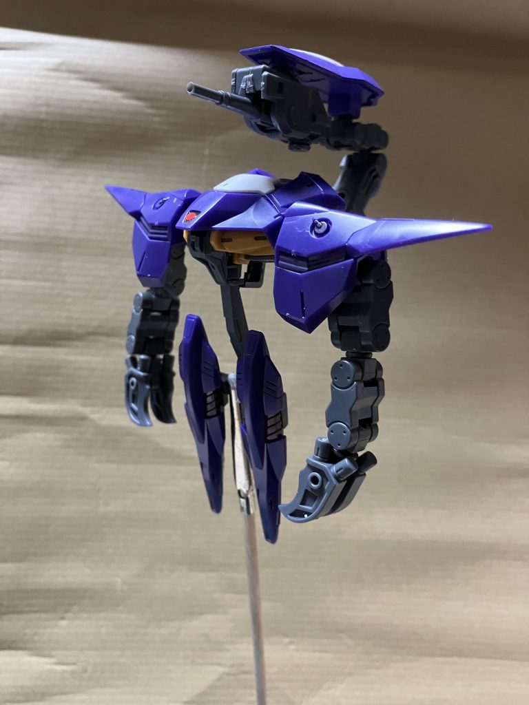 ちなみに変形するようにしてみましたがこっち方が何故か気持ち入ってますね笑モノアイを入れれる要素あって良かった♪