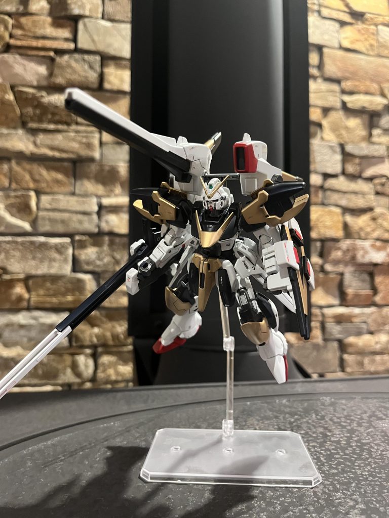 ビームキャノンでの、特攻ポージングです♪             この写真が今回一番上手く撮れた気がします(*^▽^*)