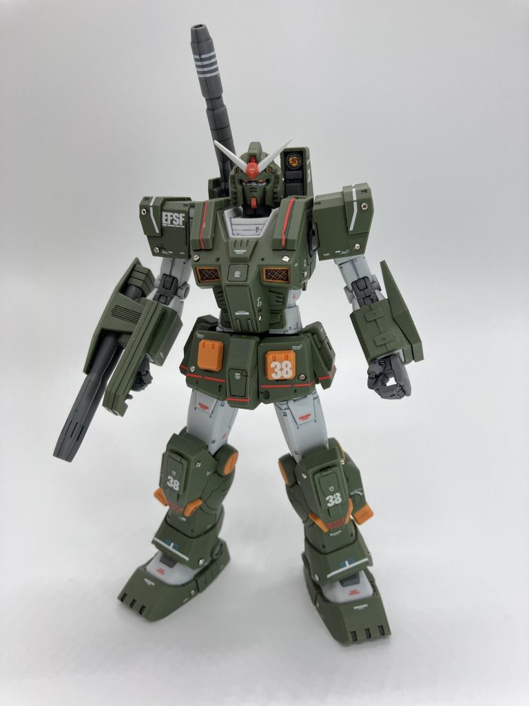 あと、両肩の赤いラインデカールはマーカーで塗れば良かったです、デカール無理でしよコレ😅