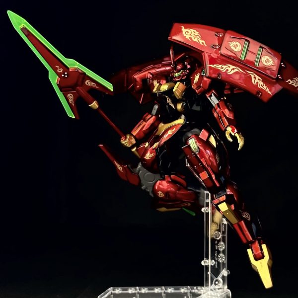 HG ダリルバルデ キャンディ塗装 タトゥーデカール仕上げ（焔）