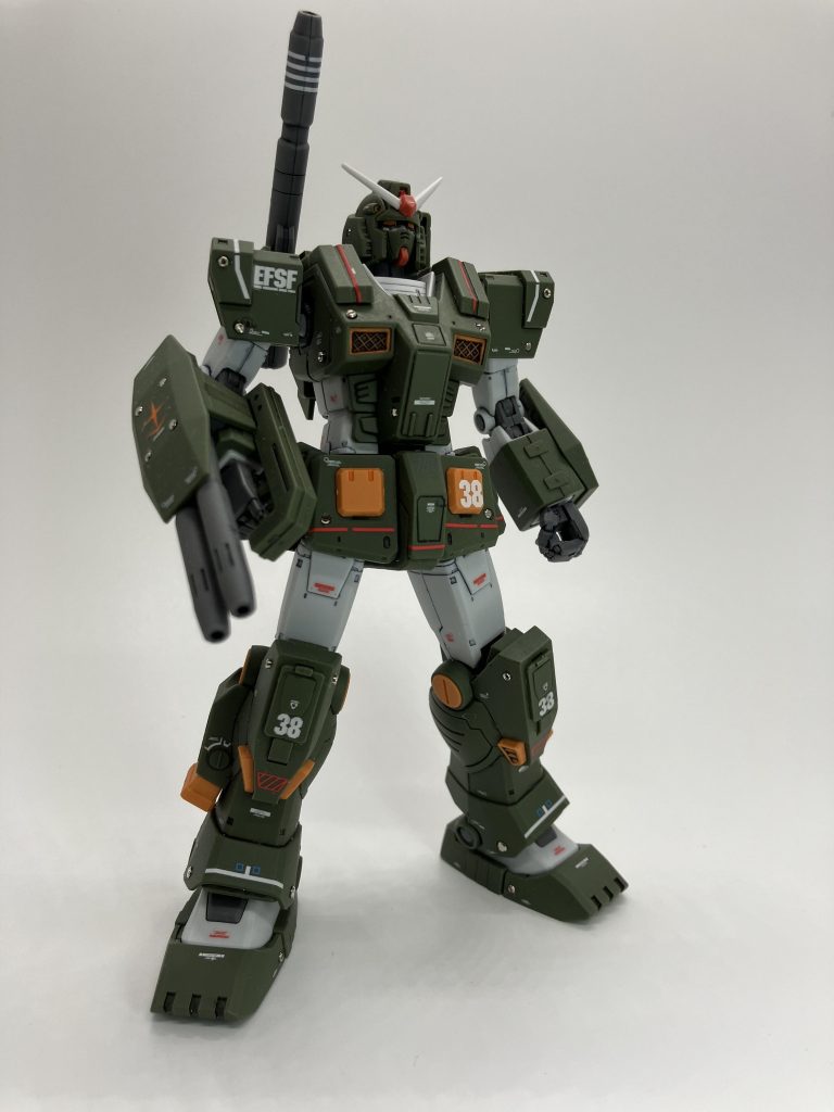 HGフルアーマーガンダム 簡単フィニッシュちょいプラス–5枚目/制作者：ASUR