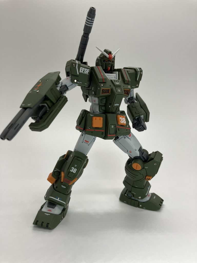 HGフルアーマーガンダム 簡単フィニッシュちょいプラス–4枚目/制作者：ASUR