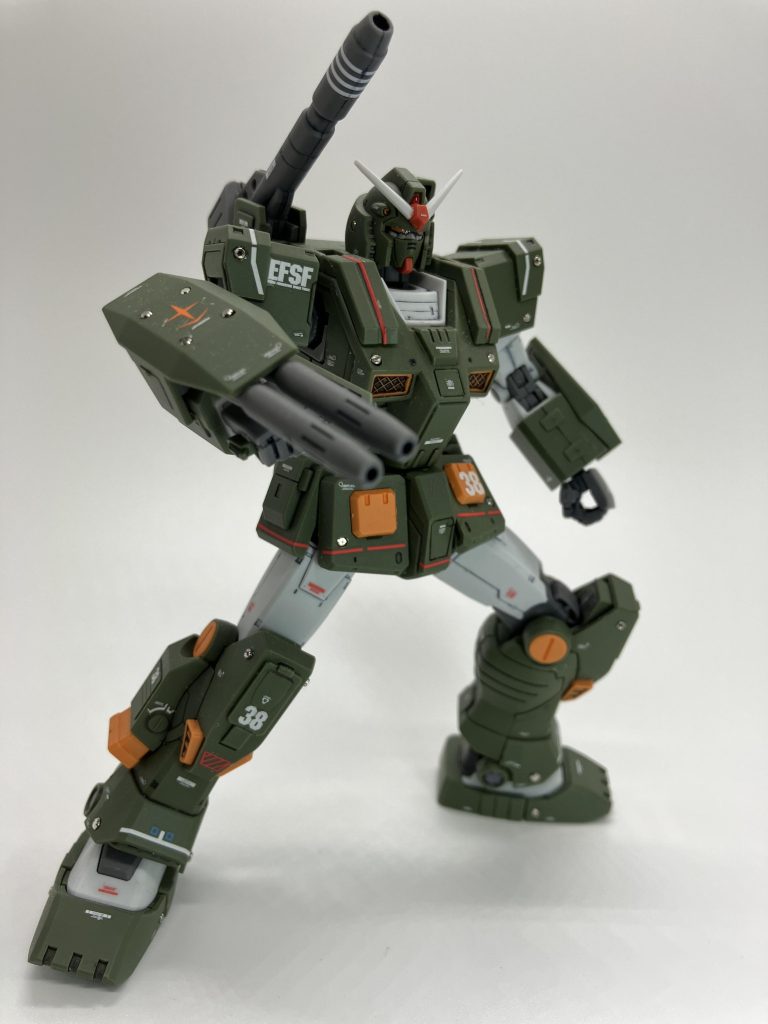 シールドのメタルパーツが納得してません、うーん🧐