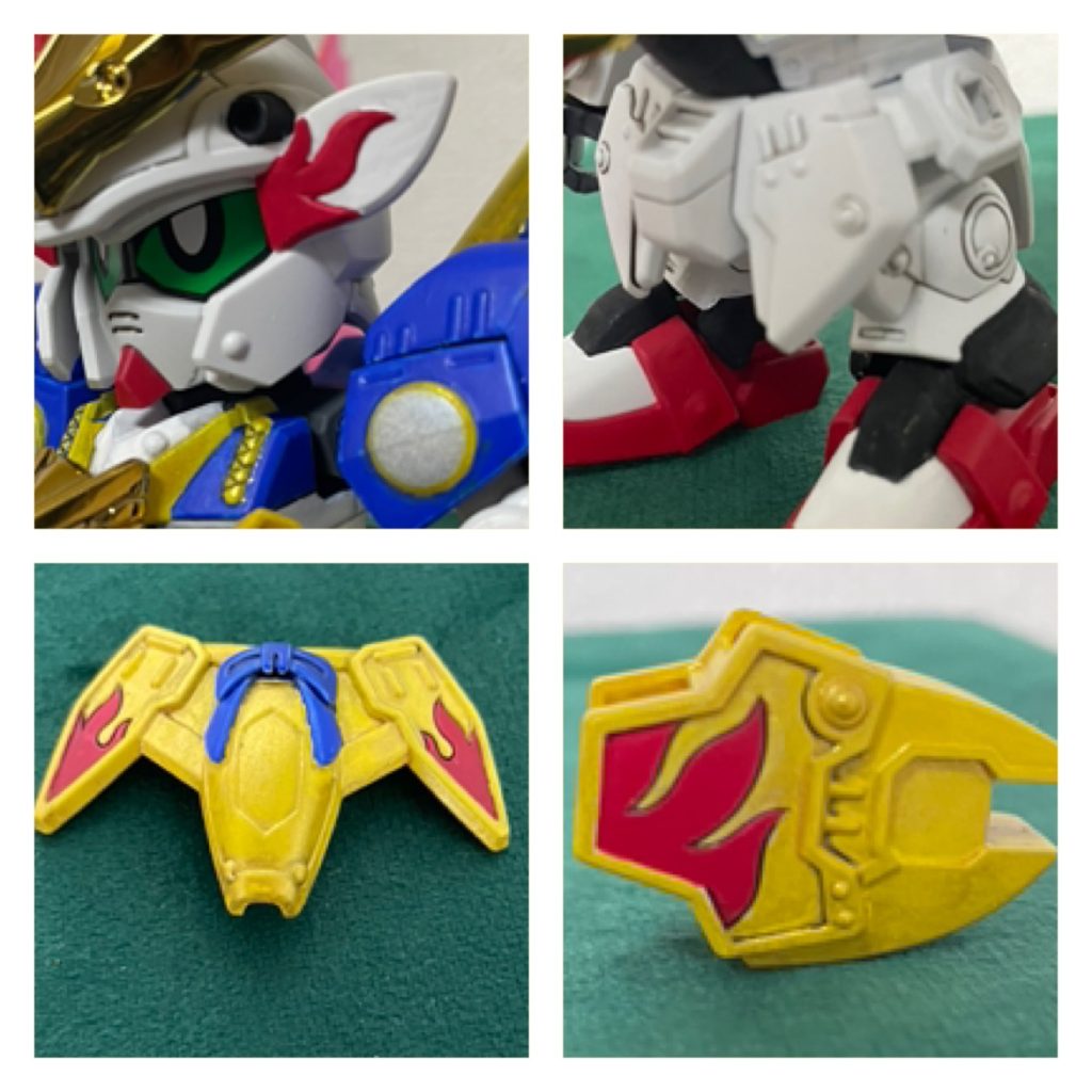 アクリルガッシュ絵具による筆塗りです。隠蔽力が強いので、こまめに修正して塗り分けしました。