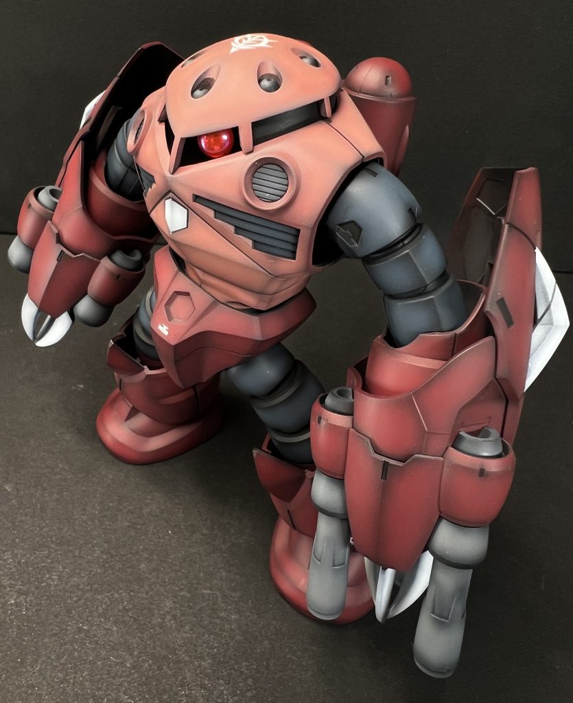 モノアイは友達工作でシールド部分カットしてジョイントとVCドーム付けてあったのでありがたくそのまま流用