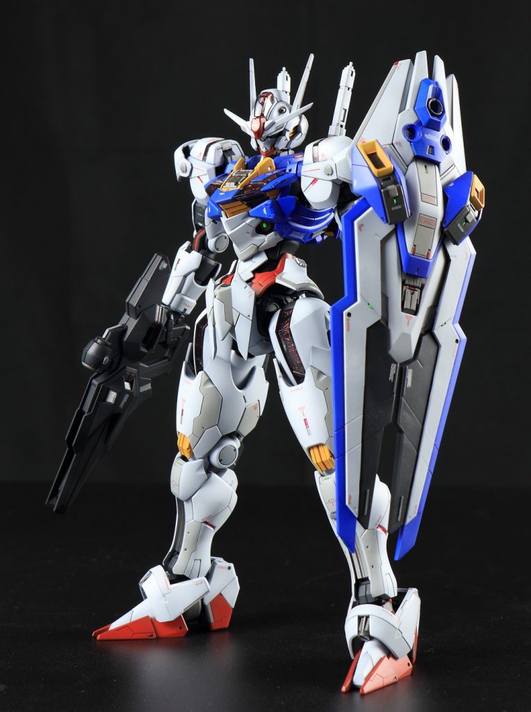 シールド形体、各ガンビットをディテールアップしたことによりシールドにした時の情報量が増えています。