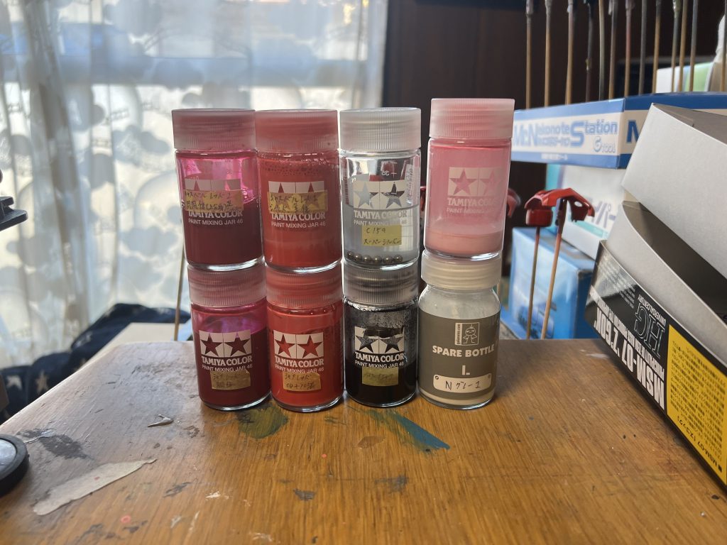 今回使った塗料です