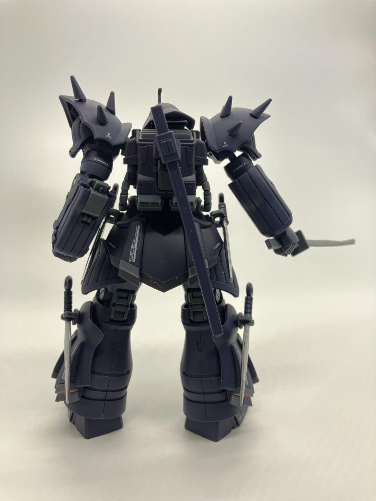 納刀時のクリアランス確保で刀身を削って失敗しました。