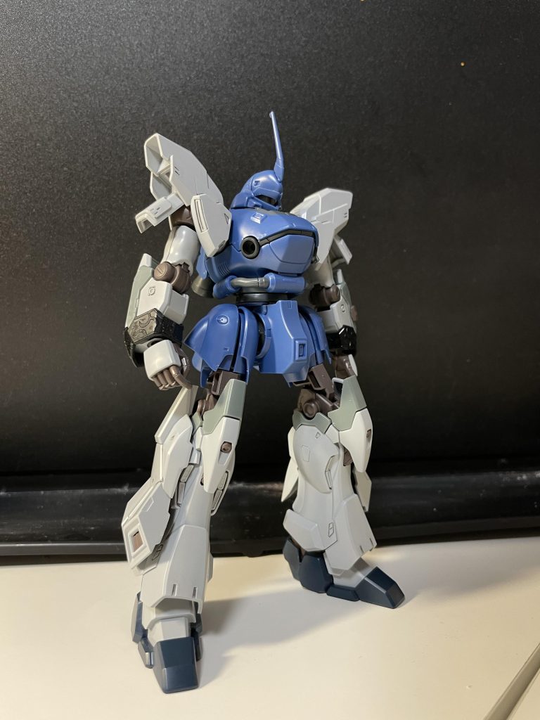 一番初めの仮組状態。やはり少しもったりしてますよね。