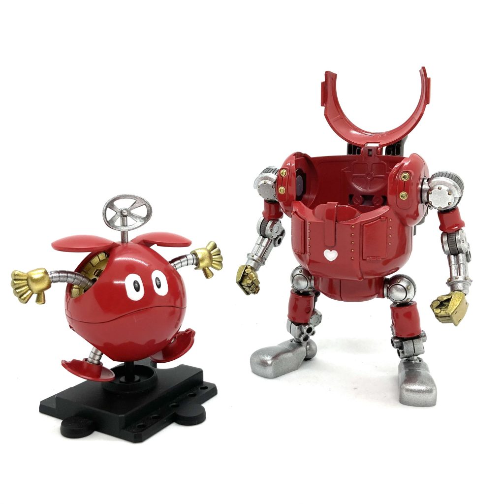 本当はアイアンマンハロを作ろうと思ったのですが、ググってみたら いくつかヒットしてしまったので『日本のアイアンマン』作ってみました😆