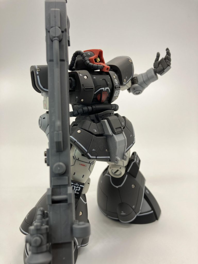 HGドム試作実験機 簡単フィニッシュちょいプラス–3枚目/制作者：ASUR