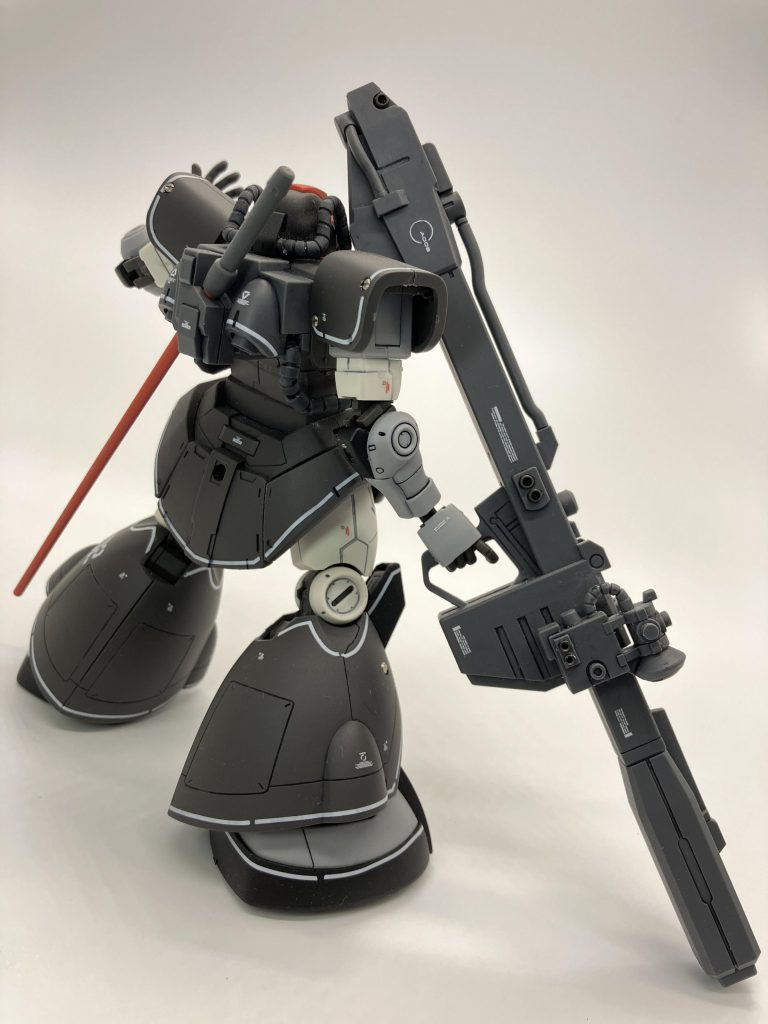 HGドム試作実験機 簡単フィニッシュちょいプラス–4枚目/制作者：ASUR