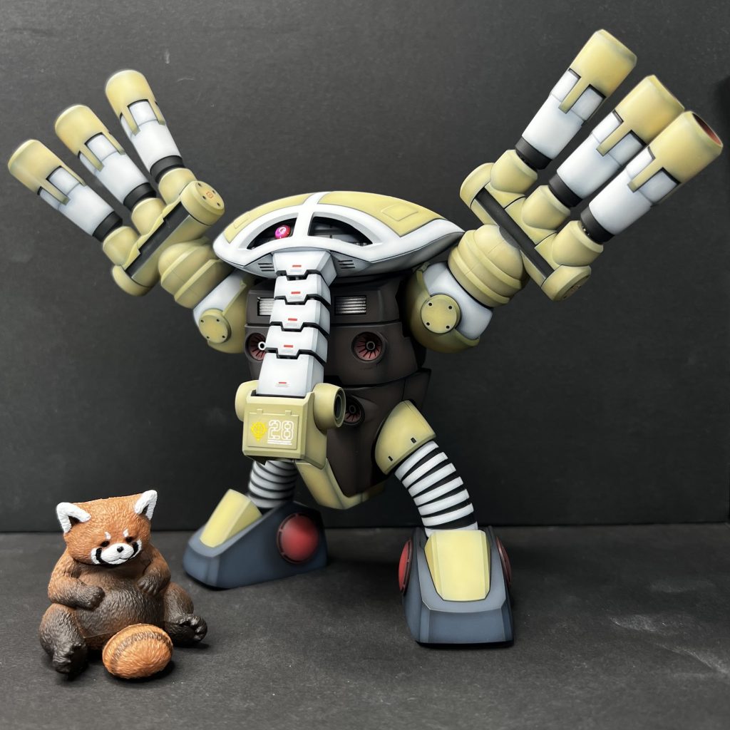 びっくりすると威嚇してきます。