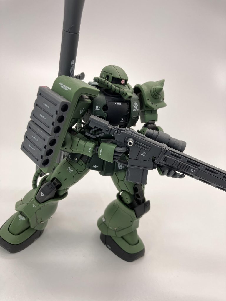 量産型ザクなのにカッコいい。問題発言ですかね🫠