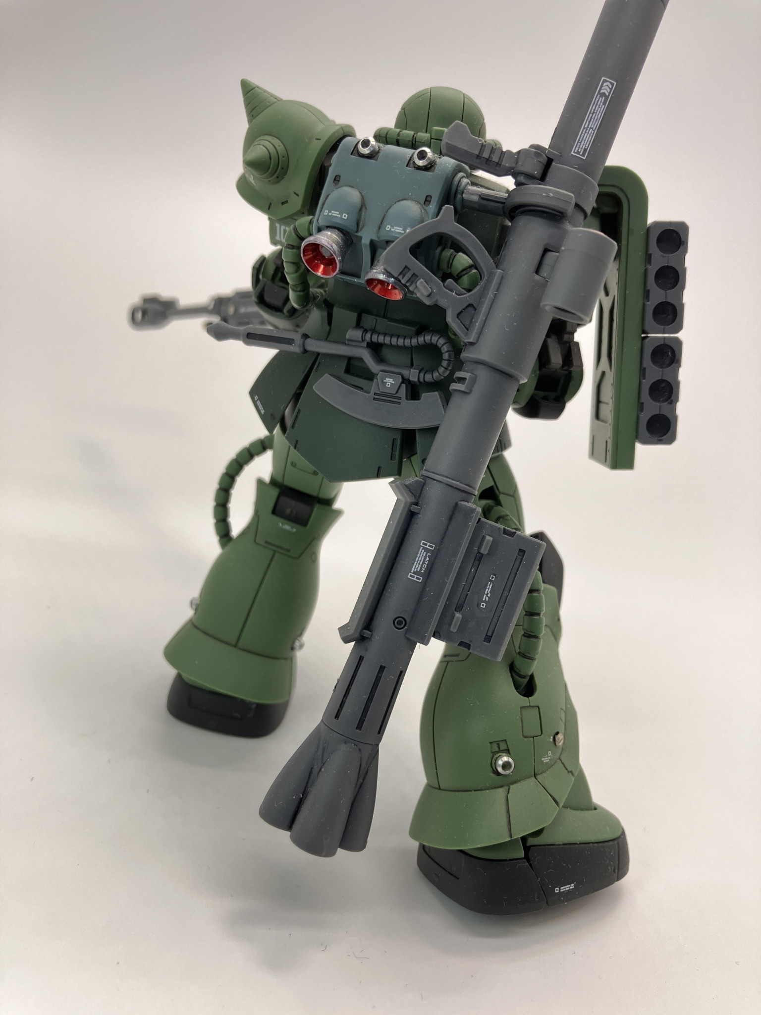 HG ザクTHE ORIGIN ザクII C-6/R6型 簡単フィニッシュちょいプラス