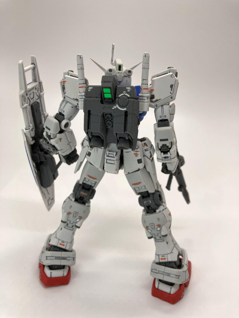 RG RX-78GP01 ガンダム試作1号機ゼフィランサス 簡単フィニッシュ–4枚目/制作者：ASUR