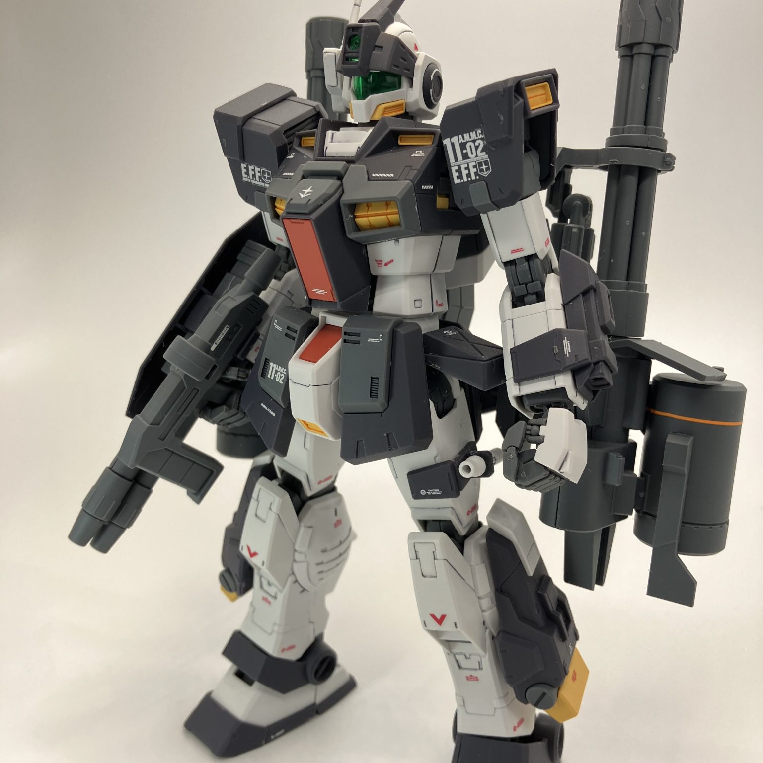 新版 MG ジム・ドミナンス(フィリップ・ヒューズ機) プラモデル 