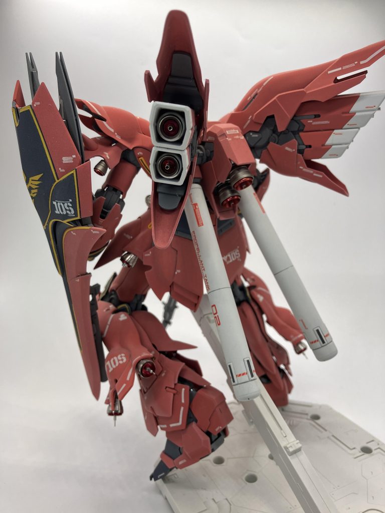 MGシナンジュ全塗装+メタルパーツ–4枚目/制作者：ASUR