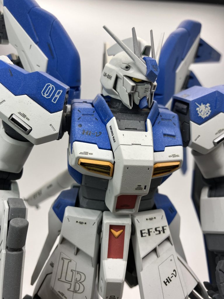 MG RX-93-ν2 Hi-νガンダム 全塗装–7枚目/制作者：ASUR