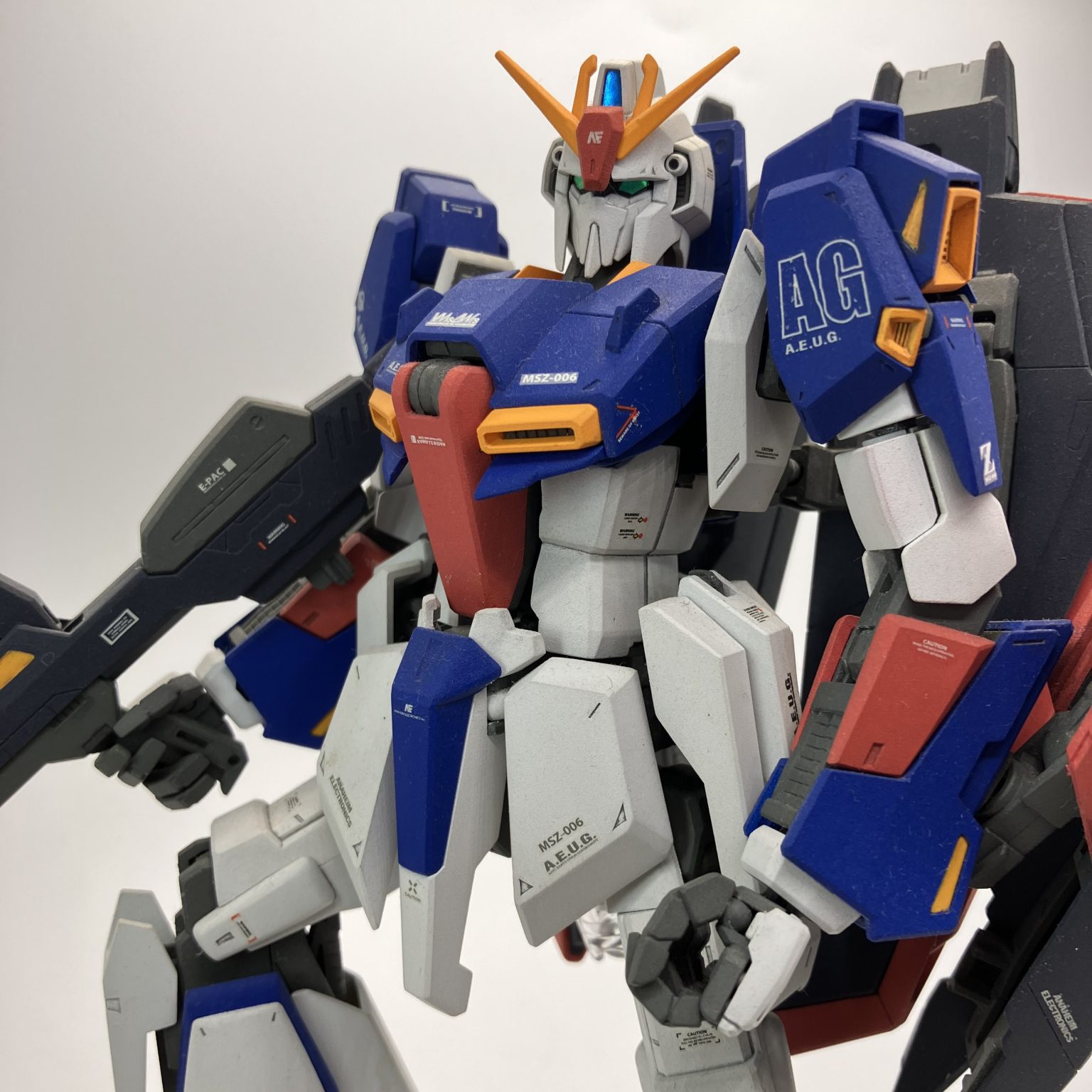 MG Zガンダム Ver.2.0 全塗装｜ASURさんのガンプラ作品｜GUNSTA