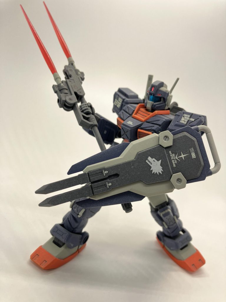 HGUCジム•ストライカー 全塗装+メタルパーツ–5枚目/制作者：ASUR