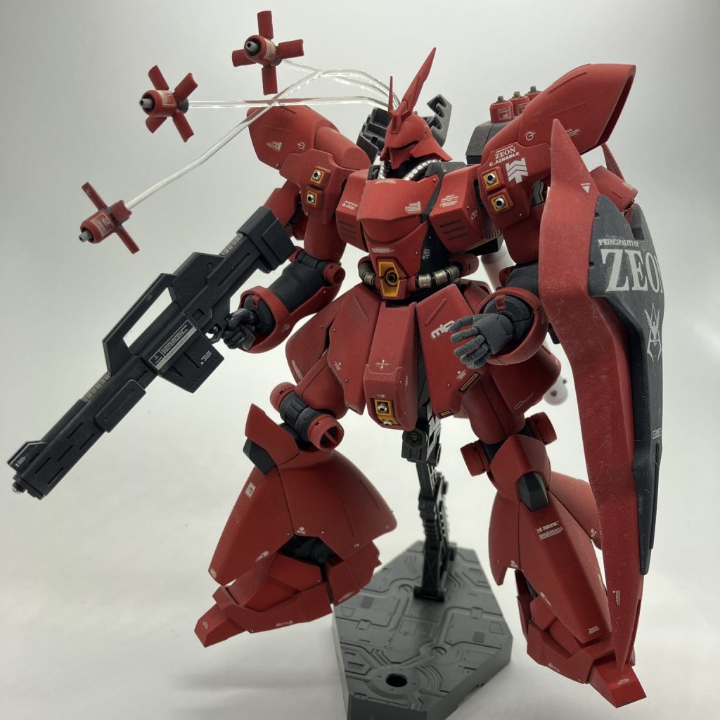 HGサザビー 全塗装+メタルパーツ｜ASURさんのガンプラ作品