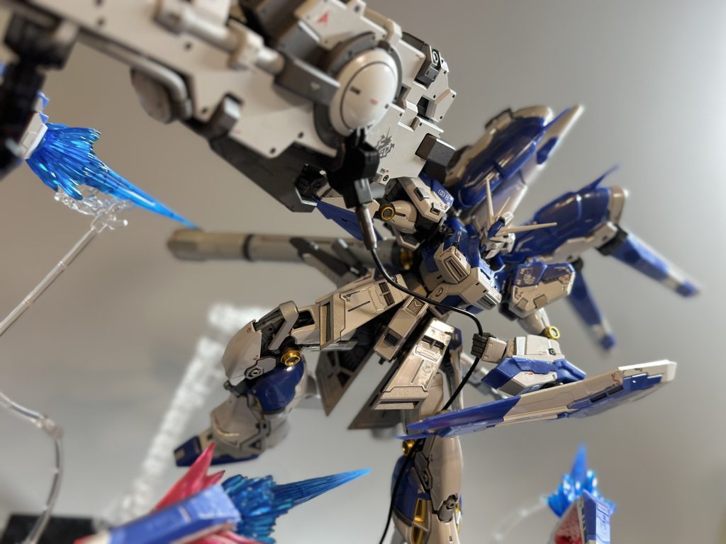 RG Hi-νガンダムチタニウムフィニッシュ ハイパーメガバズーカランチャー-