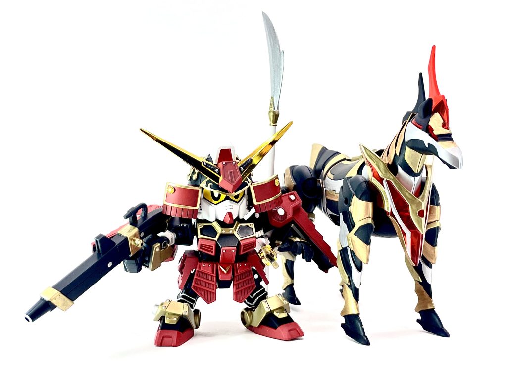 SDW HEROESの軍馬を塗装し、お供にしました