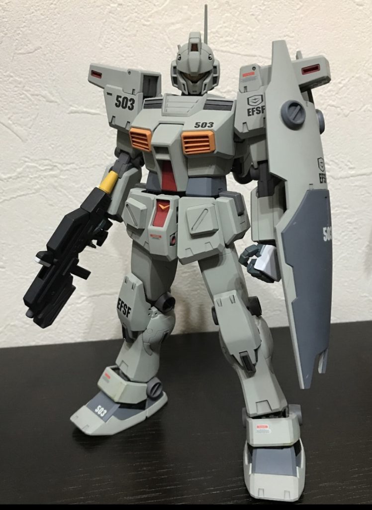 ガンダムver.kaベースのジムカスタム😊