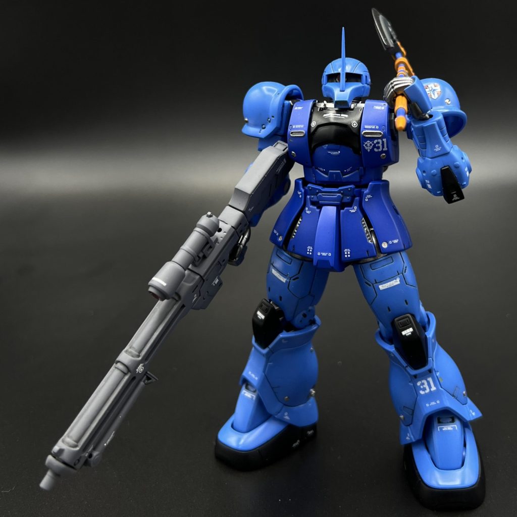 HG 1/144 ザクI ランバ・ラル専用機｜studyINGさんのガンプラ作品｜GUNSTA（ガンスタ）