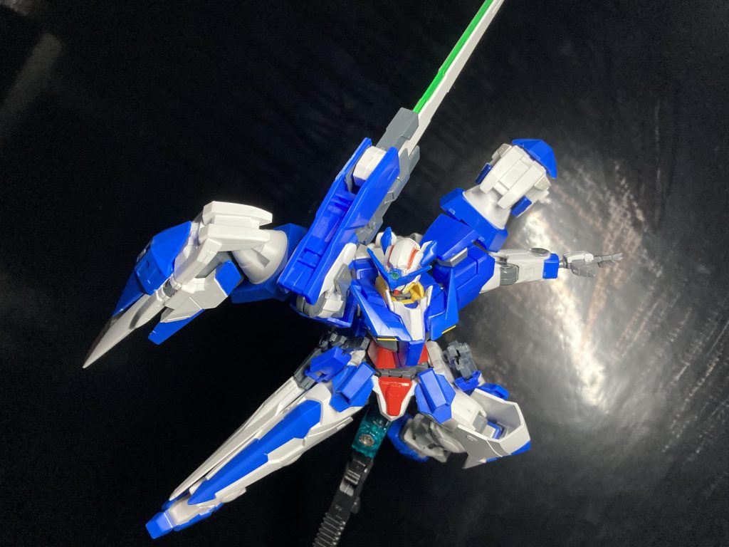 希望を込めた青い花〜エクシア・スノードロップオーライザー–5枚目/制作者:ウアオの制作場!