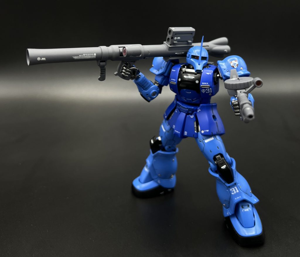 HG 1/144 ザクI ランバ・ラル専用機–4枚目/制作者：studyING